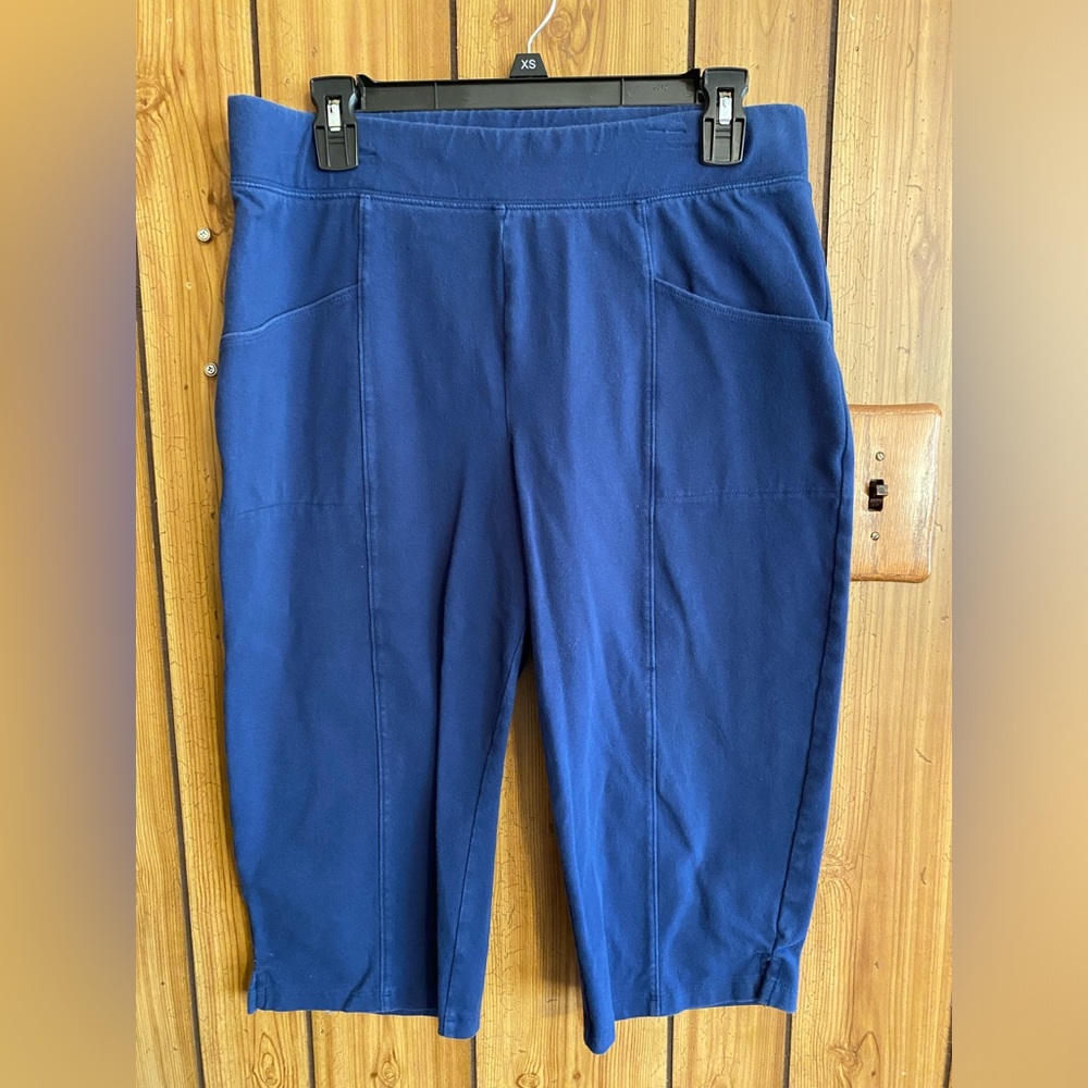 D and Co Active Navy Blue Capri Pants